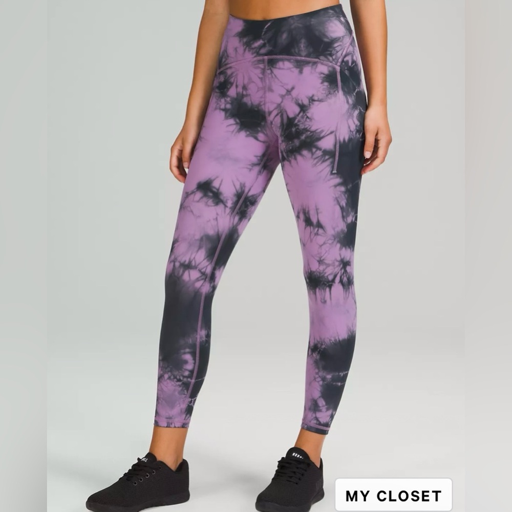 Lululemon power thru 25” high rise tight
